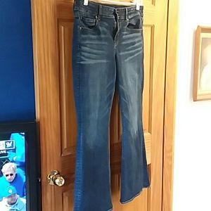 American Eagle artist flare jeans